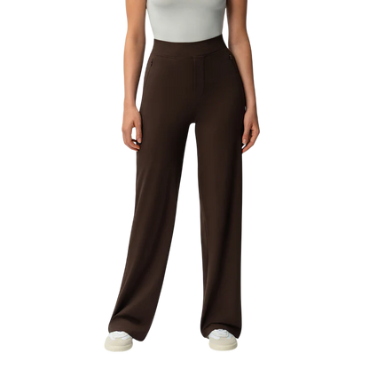 SİYAH ASANA RELAXED STRAIGHT PANTOLON - CLAIM™ CLAIM™ Siyah / 2XS