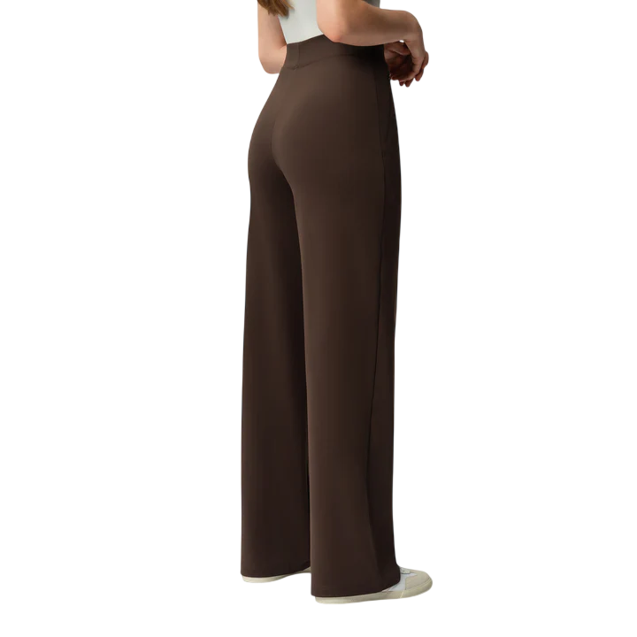 SİYAH ASANA RELAXED STRAIGHT PANTOLON - CLAIM™ CLAIM™ Siyah / 2XS