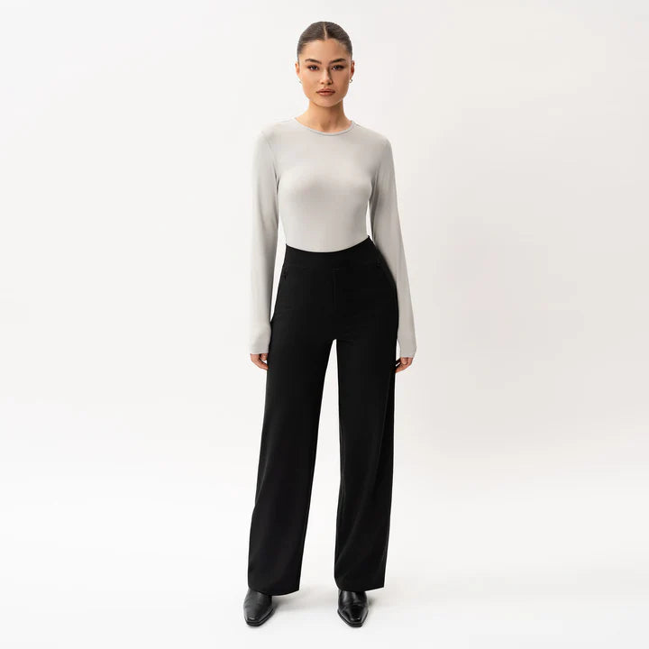 SİYAH SOFT UZUN KOLLU TİŞÖRT - CLAIM™ CLAIM™ Siyah / XS