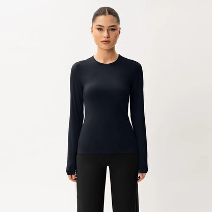 SİYAH SOFT UZUN KOLLU TİŞÖRT - CLAIM™ CLAIM™ Siyah / XS