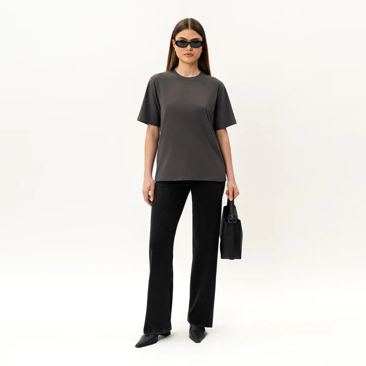 SİYAH CLASSIC PIMA TİŞÖRT - CLAIM™ CLAIM™ Siyah / XS