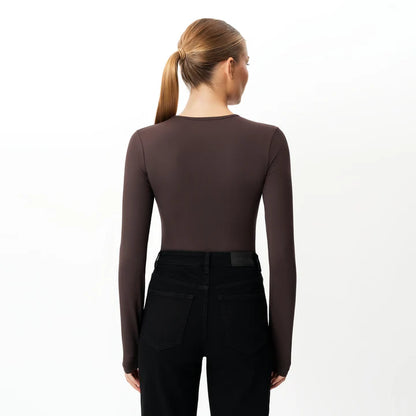 SİYAH SOFT UZUN KOLLU TİŞÖRT - CLAIM™ CLAIM™ Siyah / XS