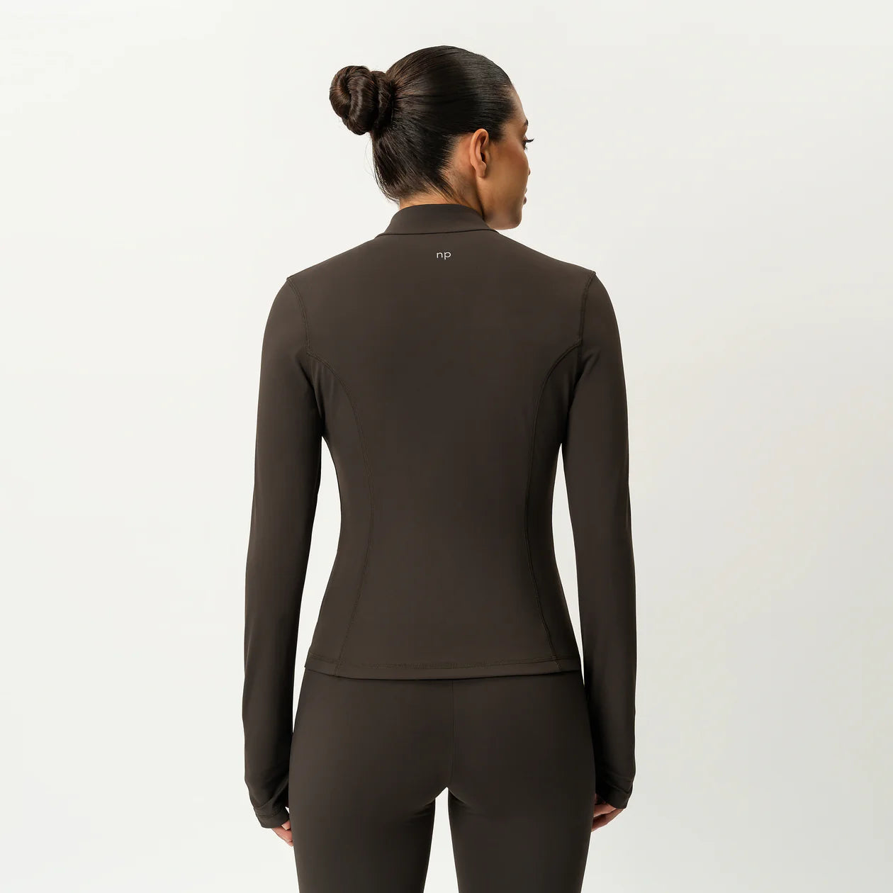 BROWN ASANA ACTIVE JACKET