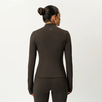 BROWN ASANA ACTIVE JACKET