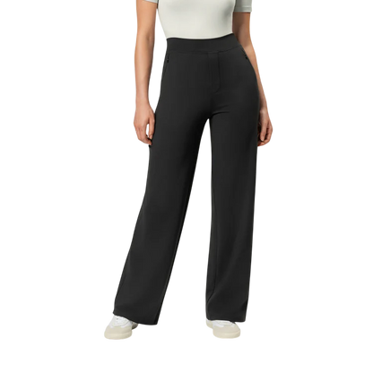 SİYAH ASANA RELAXED STRAIGHT PANTOLON - CLAIM™ CLAIM™ Siyah / 2XS