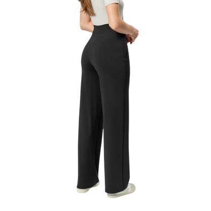 SİYAH ASANA RELAXED STRAIGHT PANTOLON - CLAIM™ CLAIM™ Siyah / 2XS