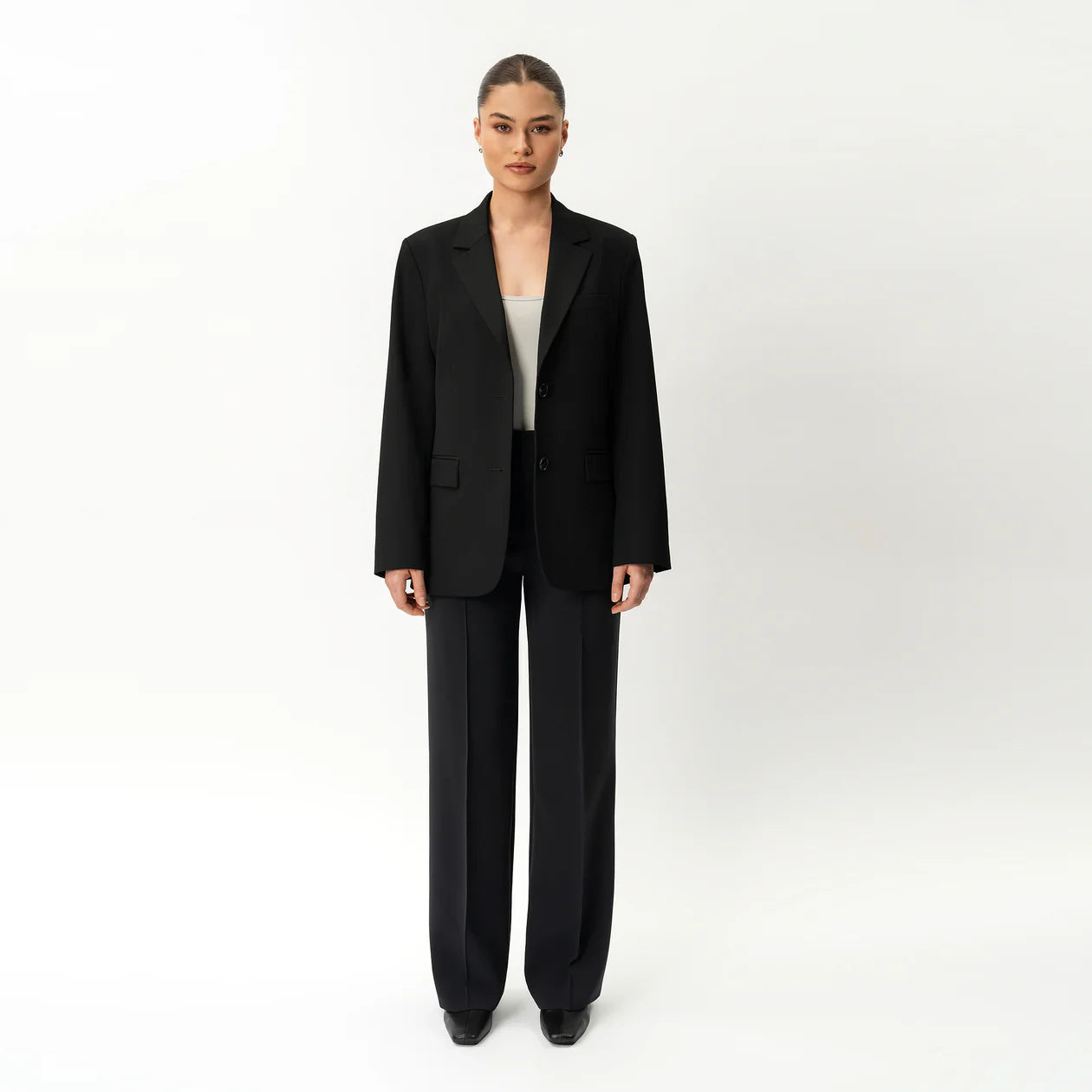 SİYAH SAMIRA RELAXED BLAZER - CLAIM™ CLAIM™ Siyah / XS