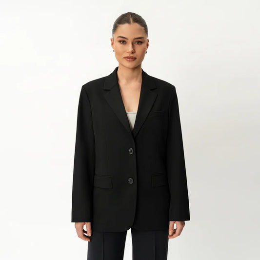 SİYAH SAMIRA RELAXED BLAZER - CLAIM™ CLAIM™ Siyah / XS
