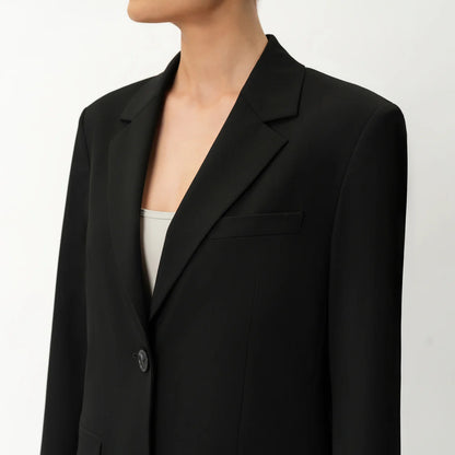 SİYAH SAMIRA RELAXED BLAZER - CLAIM™ CLAIM™ Siyah / XS