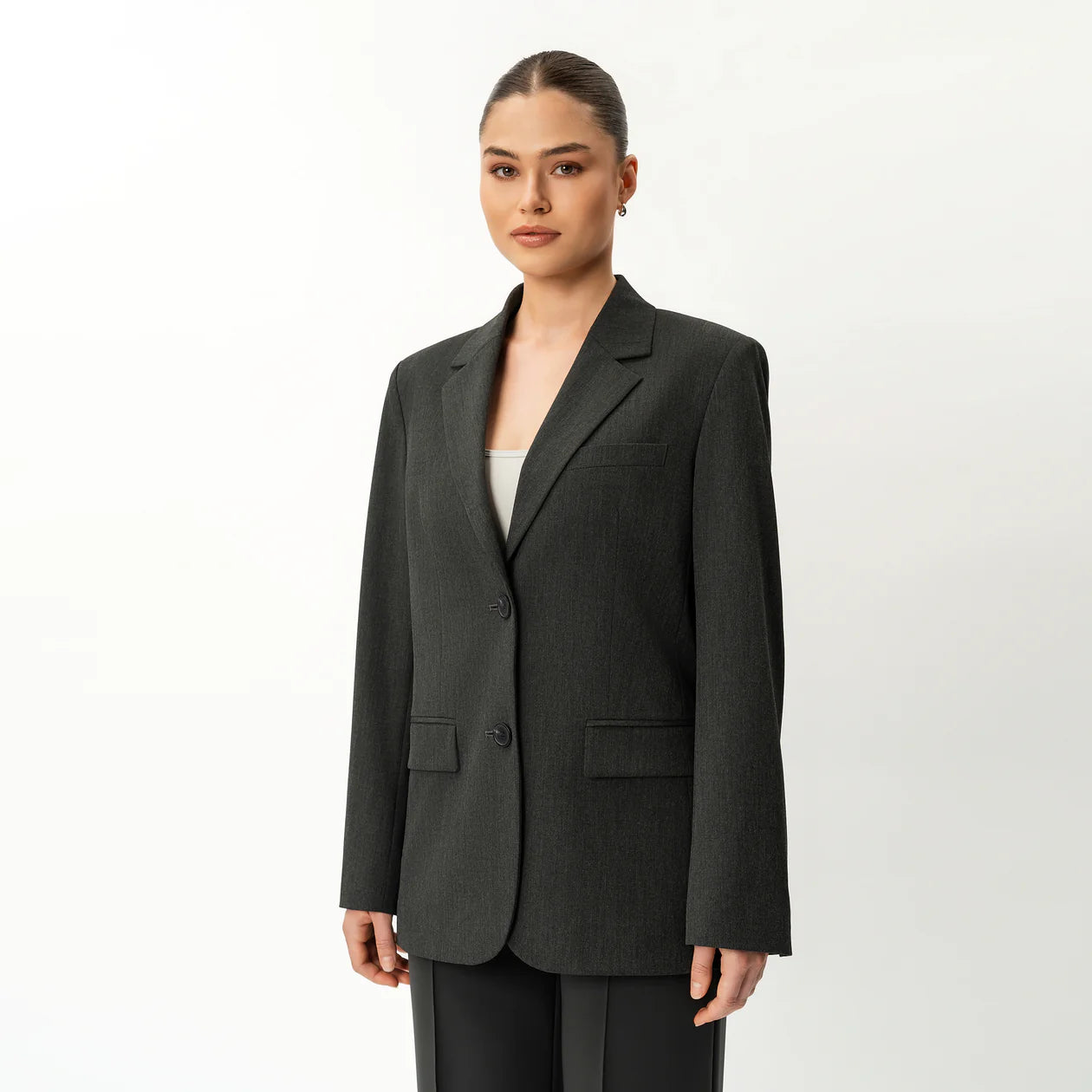SİYAH SAMIRA RELAXED BLAZER - CLAIM™ CLAIM™ Siyah / XS