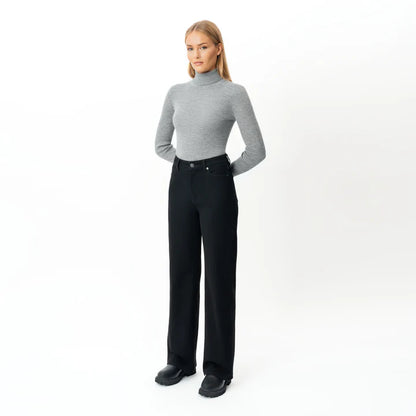 LACİVERT WINTER FleeceDenim™ RELAXED JEANS - CLAIM™ CLAIM™ Lacivert / 2XS