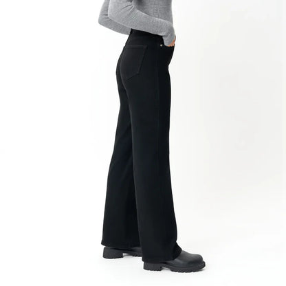 LACİVERT WINTER FleeceDenim™ RELAXED JEANS - CLAIM™ CLAIM™ Lacivert / 2XS