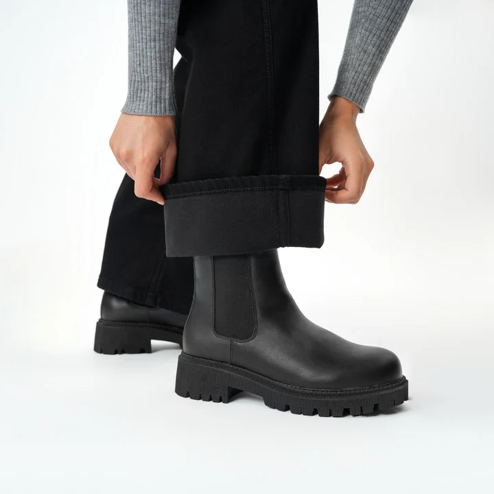 LACİVERT WINTER FleeceDenim™ RELAXED JEANS - CLAIM™ CLAIM™ Lacivert / 2XS