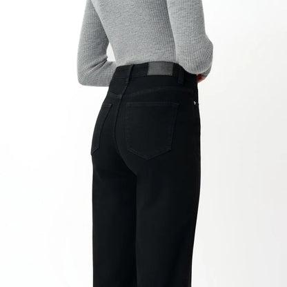 LACİVERT WINTER FleeceDenim™ RELAXED JEANS - CLAIM™ CLAIM™ Lacivert / 2XS